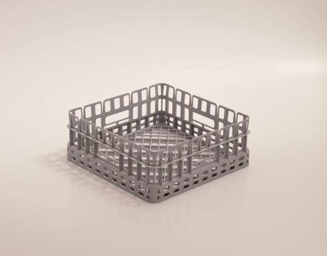 Raft de sticlă pentru mașina de spălat vase - 40 x 40cm