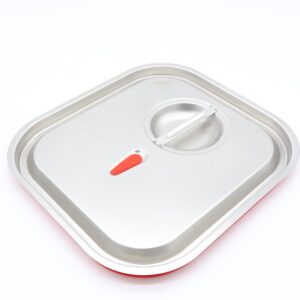 Capac Gastronorm - GN 2/3 - Oțel Inoxidabil - Sigiliu Etanș