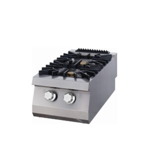 Premium Aragaz - 2 Arzătoare - Unitate Unică - 90 cm Adâncime - Gaz