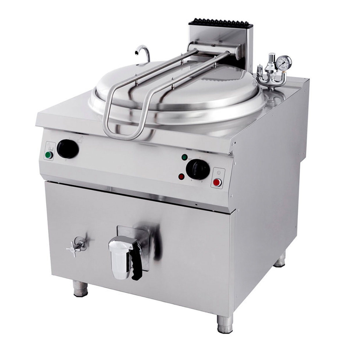 Premium Cazan de Fierbere - 160 L - Indirect - 90 cm Adâncime - Gaz