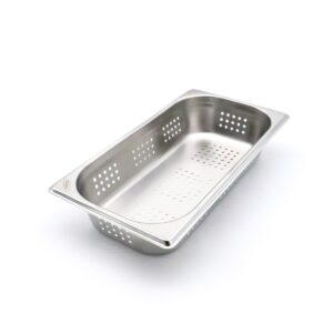 Recipient Gastronorm - GN 1/3 - 6,5 cm Adâncime - Oțel Inoxidabil - Perforat