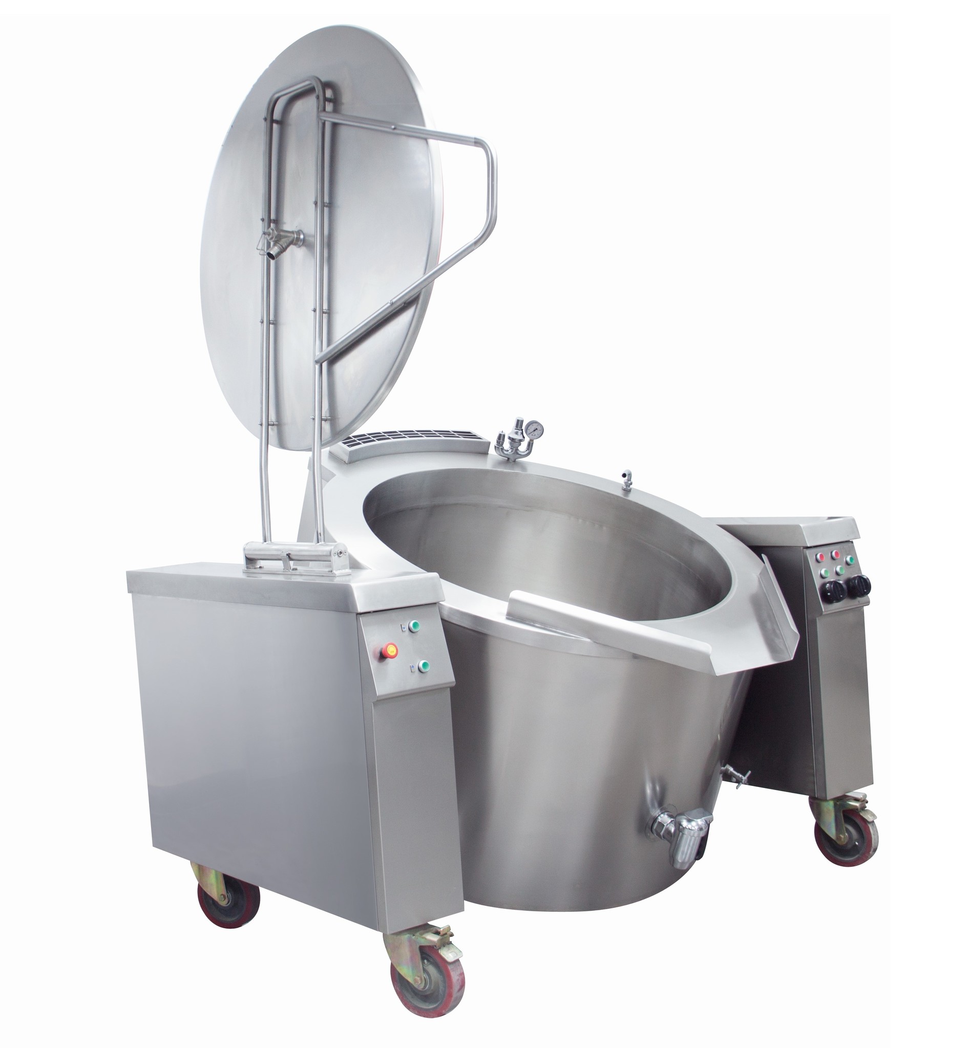 Tigaie de Fierbere Înclinată - 160 L - Indirectă - Electric - 400V