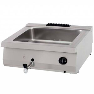 Heavy Duty Bain Marie - Unitate Dublă - 70 cm Adâncime - Gaz