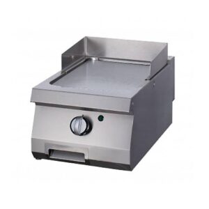Heavy Duty Grill cu Placă - Cromat Neted - Unitate Unică  - 70 cm Adâncime - Gaz