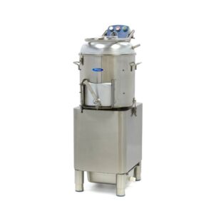 Mașină de Curățat Cartofi - 20 kg - 400 kg/O - Cronometru Incorporat