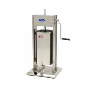 Umplător de Cârnați - 15 L - Verticală - incl. 4 Tuburi de Umplere