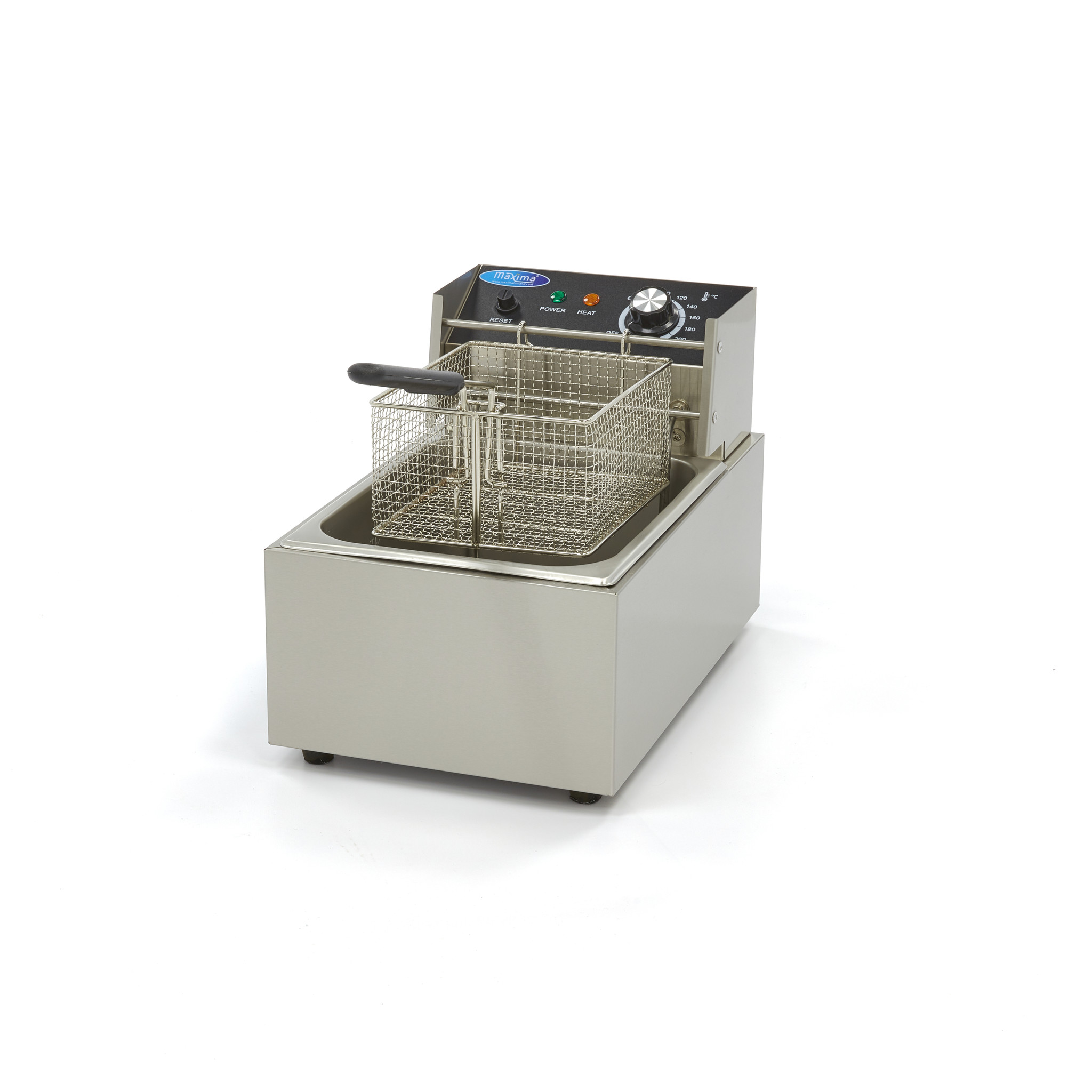 Friteuză - 6 L - 1 Coș - până la 1,2 kg de Cartofi Prăjiți
