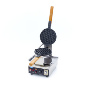 Aparat de Făcut Vafe - 1 Vafe - Model Rotund în Formă de Fagure de Miere