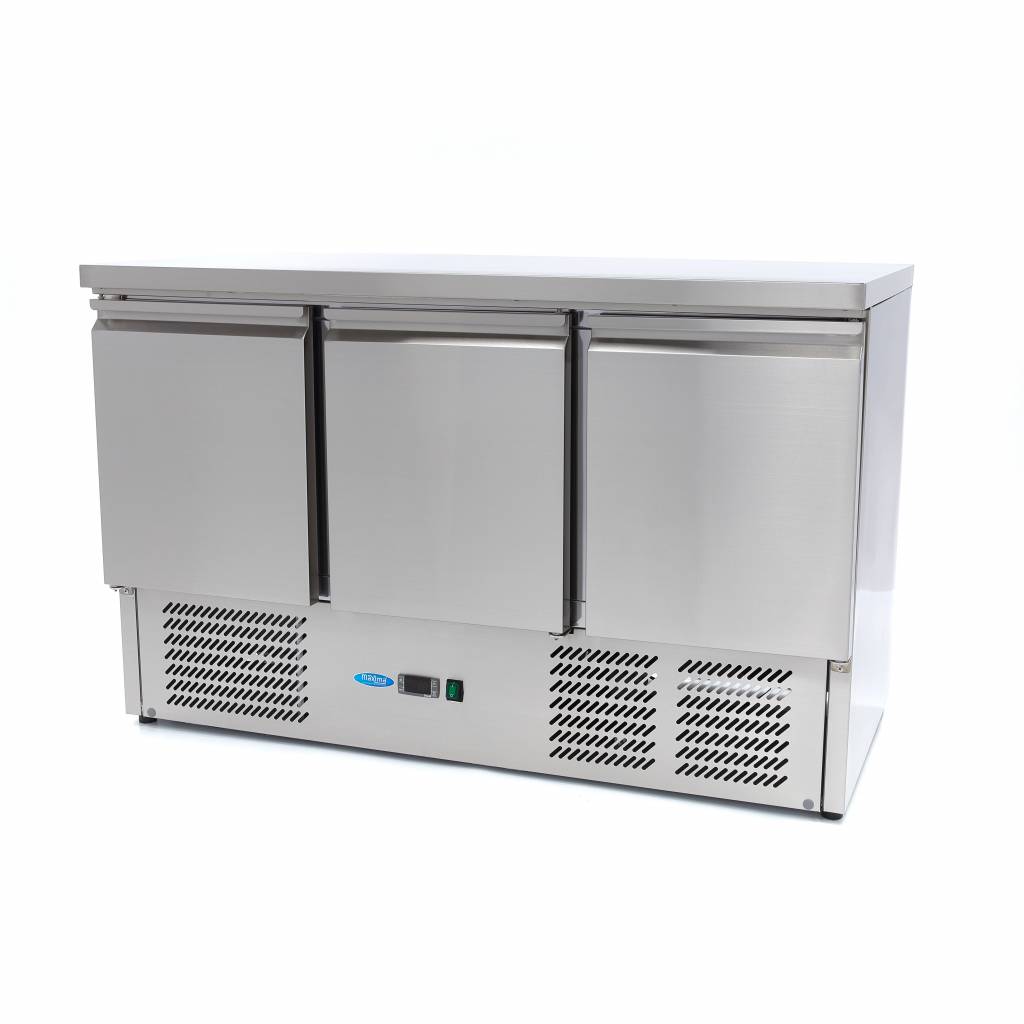 Frigider cu Tejghea - 137 cm - 3 Uși