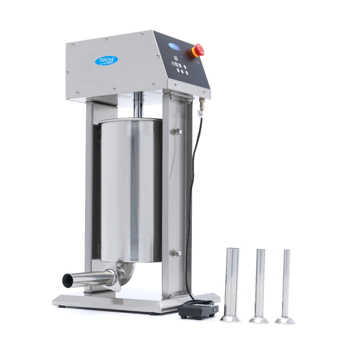 Umplător de Cârnați - 15 L - Automată - Verticală - Afișaj Digital