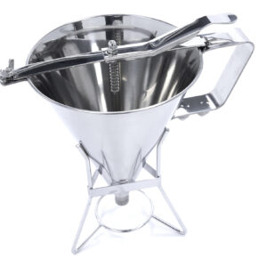 Dozator de Aluat - 1,6 L - Oțel Inoxidabil - cu Buton de Dozare