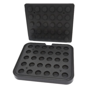 Formă pentru tarte - cilindru - 37 mm - 30 bucăți