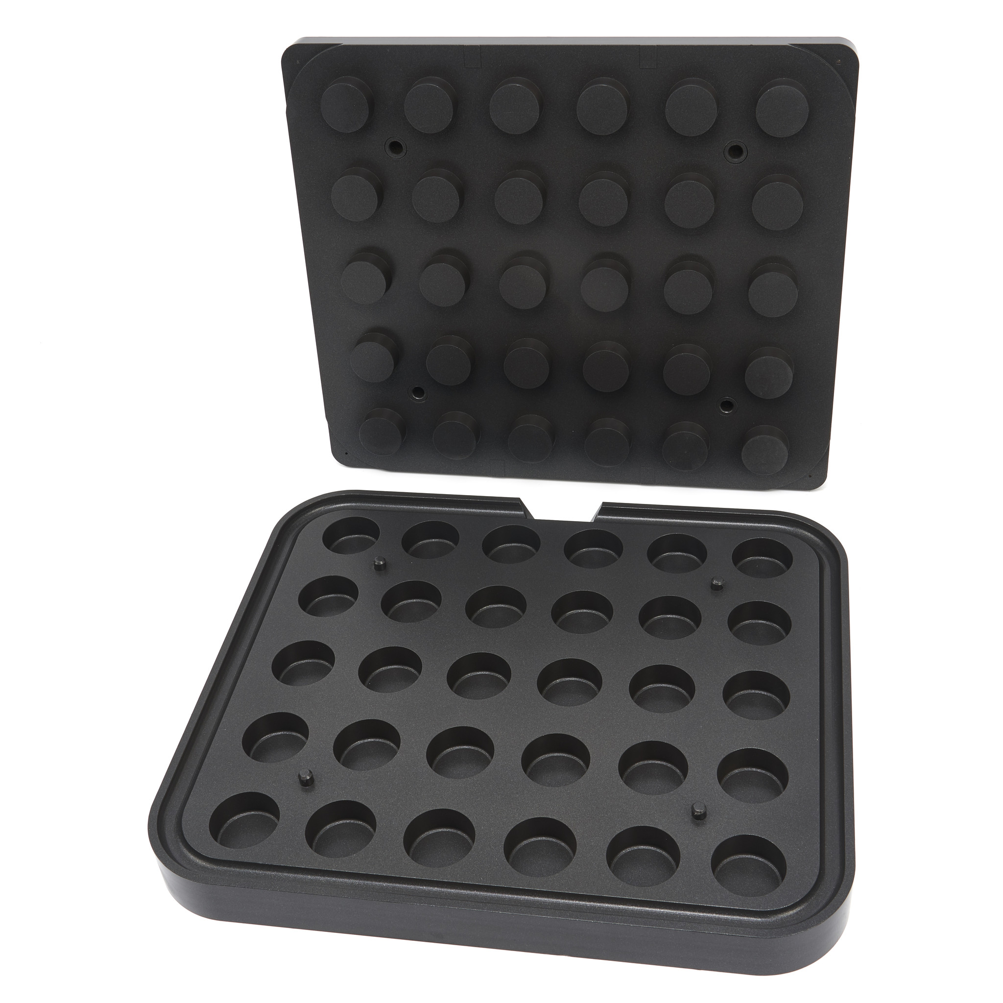 Formă pentru tarte - cilindru - 37 mm - 30 bucăți