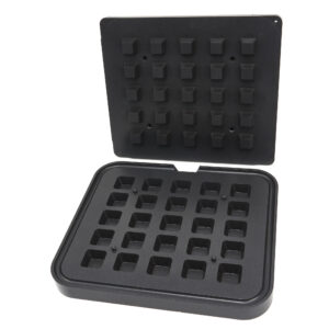 Formă de tartă - pătrată - 39/29 mm - 25 bucăți
