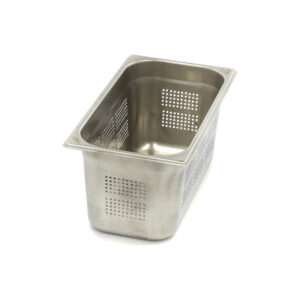 Recipient Gastronorm - GN 1/3 - 15 cm Adâncime - Oțel Inoxidabil - Perforat