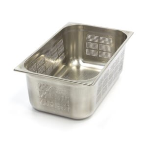 Recipient Gastronorm - GN 1/1 - 20 cm Adâncime - Oțel Inoxidabil - Perforat