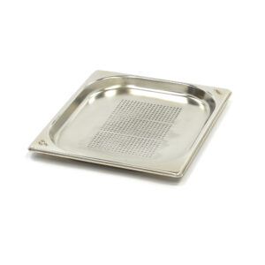 Recipient Gastronorm - GN 1/2 - 2 cm Adâncime - Oțel Inoxidabil - Perforat
