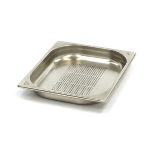 Recipient Gastronorm - GN 1/2 - 4 cm Adâncime - Oțel Inoxidabil - Perforat
