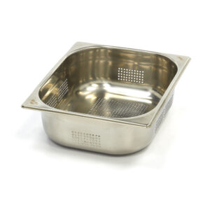 Recipient Gastronorm - GN 1/2 - 10 cm Adâncime - Oțel Inoxidabil - Perforat