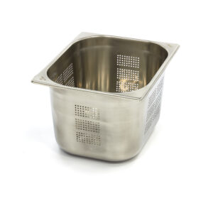 Recipient Gastronorm - GN 1/2 - 20 cm Adâncime - Oțel Inoxidabil - Perforat