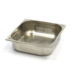 Recipient Gastronorm - GN 2/3 - 10 cm Adâncime  - Oțel Inoxidabil - Perforat