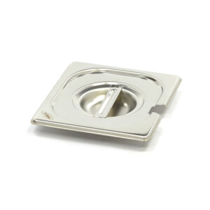Capac Gastronorm - GN 1/6 - Oțel Inoxidabil - cu Mâner