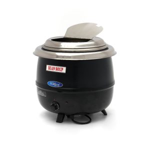 Încălzitor de Supă – 13 l – Vas Interior Detașabil – cu Capac Integrat și Locaș pentru Polonic
