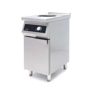 Plită wok cu inducție 700 – Ø28cm – 5000W – cu suport