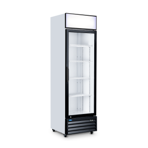 Frigider pentru Băuturi cu Vitrină - 360L - 4 Rafturi Reglabile